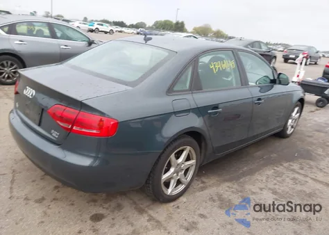 2009 Audi A4 2.0T Premium z USA, uszkodzony, nr VIN WAULF78K49N035485